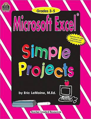 Book cover for Microsoft Excel Simple Projects