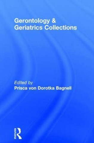 Cover of Gerontology and Geriatrics Collections