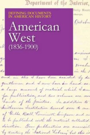 Cover of The American West (1836-1900)