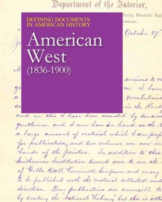 Book cover for The American West (1836-1900)