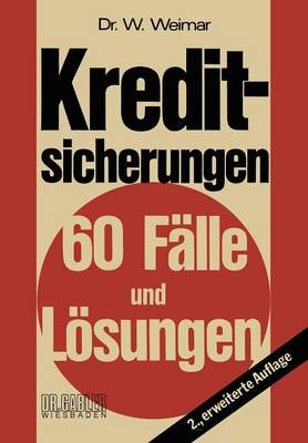 Book cover for Kreditsicherungen