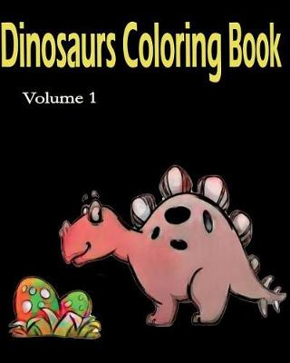 Book cover for Dinosaurs Coloring Book