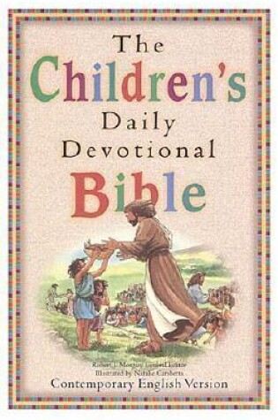 Cover of The Children's Daily Devotional Bible