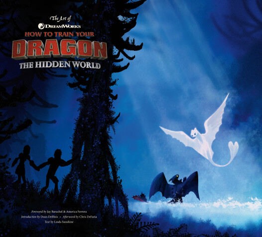 Book cover for The Art of How to Train Your Dragon: The Hidden World