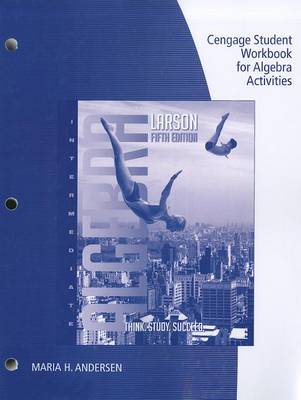 Book cover for Cengage Student Workbook for Algebra Activities