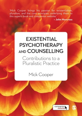 Book cover for Existential Psychotherapy and Counselling