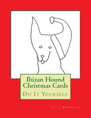 Book cover for Ibizan Hound Christmas Cards