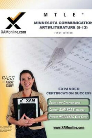 Cover of Mtle Minnesota Communication Arts/Literature (5-12) Teacher Certification Test Prep Study Guide