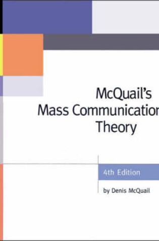 Cover of McQuail′s Mass Communication Theory