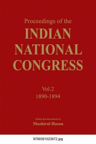 Cover of Indian National Congress (Vol.2) (1890-1894)