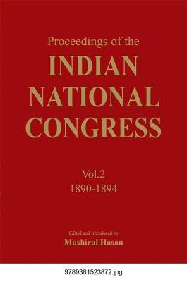 Book cover for Indian National Congress (Vol.2) (1890-1894)