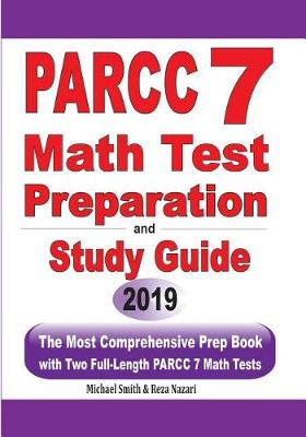 Book cover for PARCC 7 Math Test Preparation and Study Guide