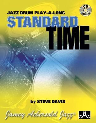 Book cover for Standard Time Jazz Drums