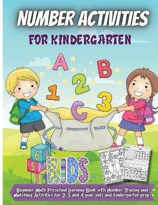 Book cover for Number Activities For Kindergarten