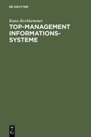 Cover of Top-Management Informationssysteme