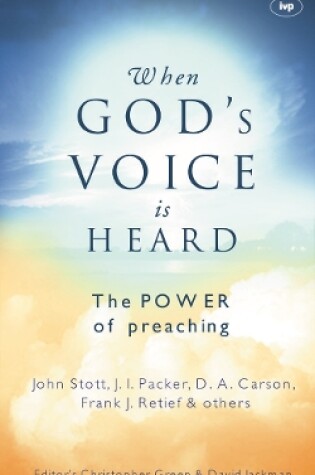 Cover of When God's voice is heard