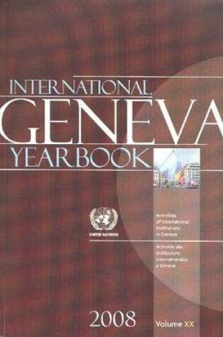 Cover of International Geneva Yearbook 2008