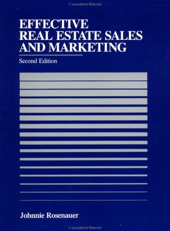 Book cover for Effective Real Estate Sales and Marketing