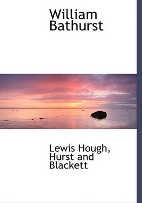Book cover for William Bathurst