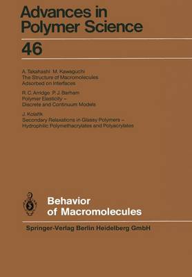 Book cover for Behavior of Macromolecules