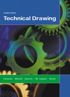 Book cover for Technical Drawing with                                                AutoCAD in 3 Dimensions Using AutoCAD 2002