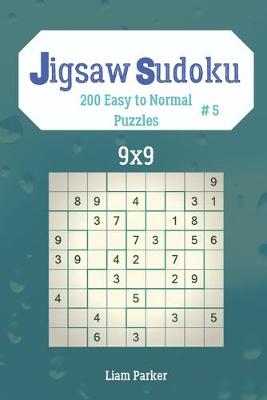 Book cover for Jigsaw Sudoku - 200 Easy to Normal Puzzles 9x9 vol.5