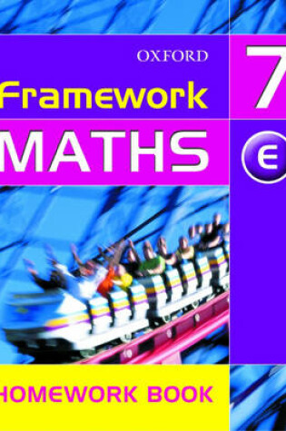 Cover of Framework Maths Year 7 Extension Homework Book