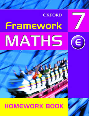 Book cover for Framework Maths Year 7 Extension Homework Book