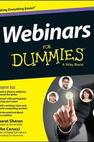 Cover of Webinars for Dummies