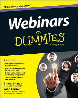 Book cover for Webinars for Dummies