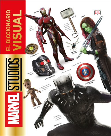 Book cover for Marvel Studios. El diccionario visual (Marvel Studios Visual Dictionary)