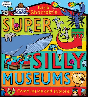 Book cover for Super Silly Museums PB