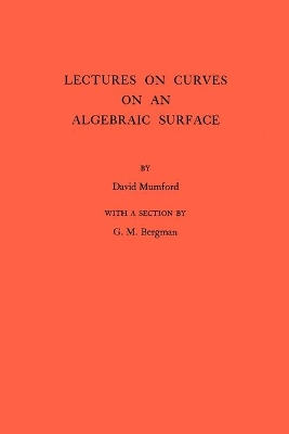 Cover of Lectures on Curves on an Algebraic Surface. (AM-59), Volume 59