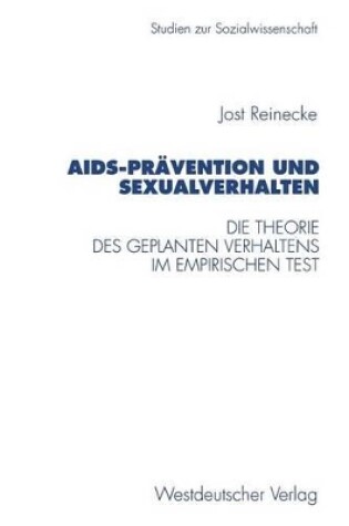 Cover of AIDS-Prävention und Sexualverhalten