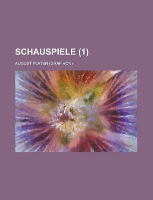 Book cover for Schauspiele (1 )