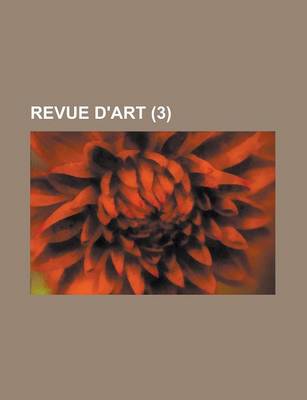 Book cover for Revue D'Art (3 )