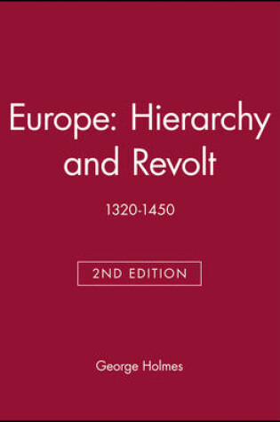 Cover of Europe: Hierarchy and Revolt