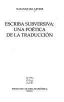 Book cover for Escriba Subversiva