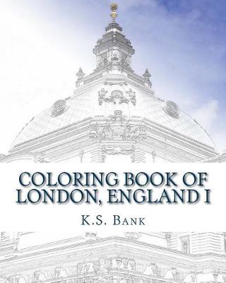 Cover of Coloring Book of London, England I