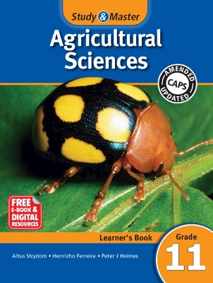 Book cover for Study & Master Agricultural Sciences Learner's Book Grade 11