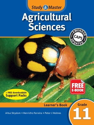 Book cover for Study & Master Agricultural Sciences Learner's Book Grade 11