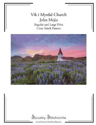 Book cover for Vik i Myrdal Church Cross Stitch Pattern - John Mejia