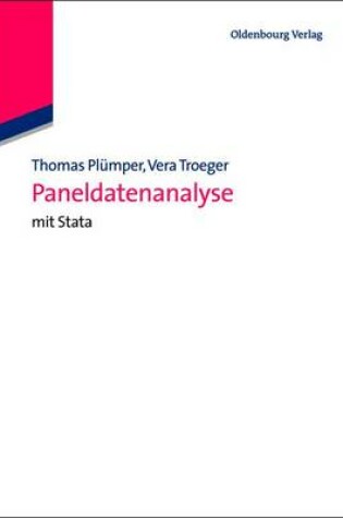 Cover of Paneldatenanalyse