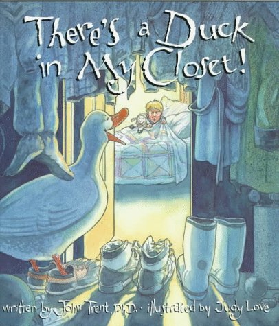 Book cover for There's a Duck in My Closet