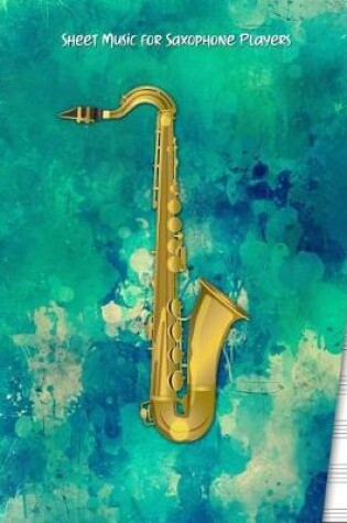 Cover of Sheet Music for Saxophone Players