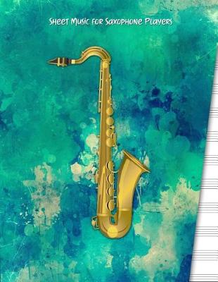 Book cover for Sheet Music for Saxophone Players