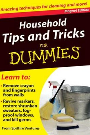 Cover of Household Tips and Tricks for Dummies