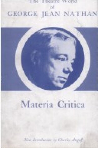 Cover of Materia Critica