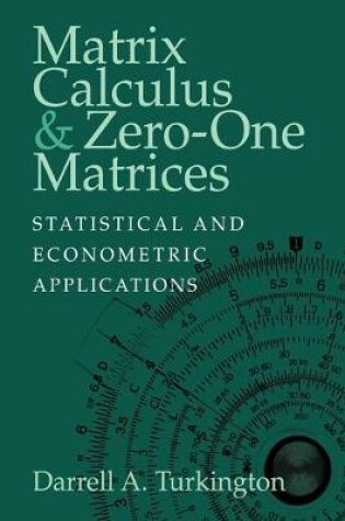 Cover of Matrix Calculus and Zero-One Matrices