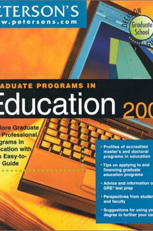 Cover of Decision Gd Gradprg Educ 2001